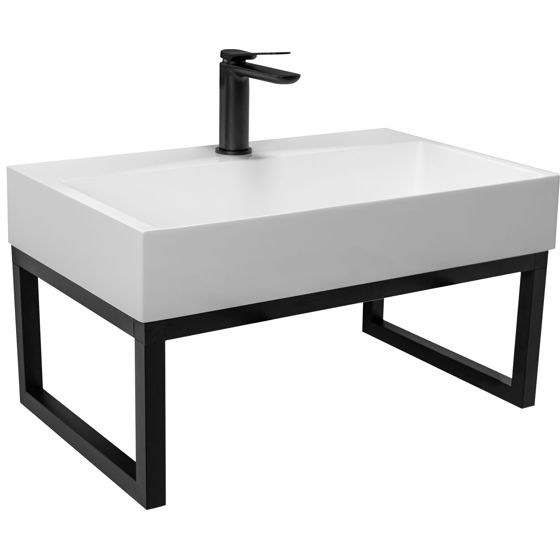 Rea tasoallas GOYA valkoinen, 70X46X14CM