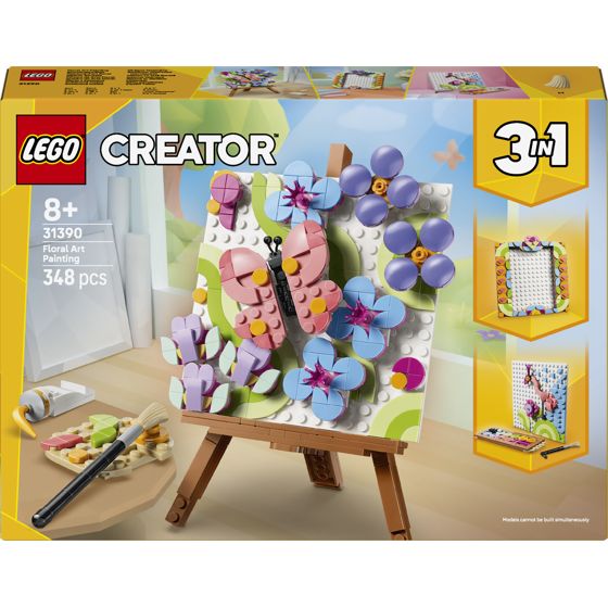Lego Creator Koristeellinen kuva kukilla 348-osainen setti (31390)