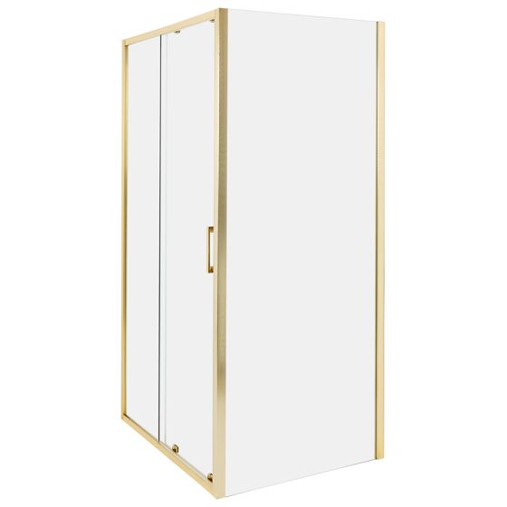 Suihkunurkka YORO 80 x 100 x 185 cm Kulta