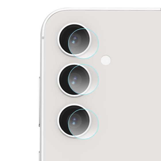 4 kameran objektiivisuojaa Galaxy S23 FE:lle, hybridilasia 6H