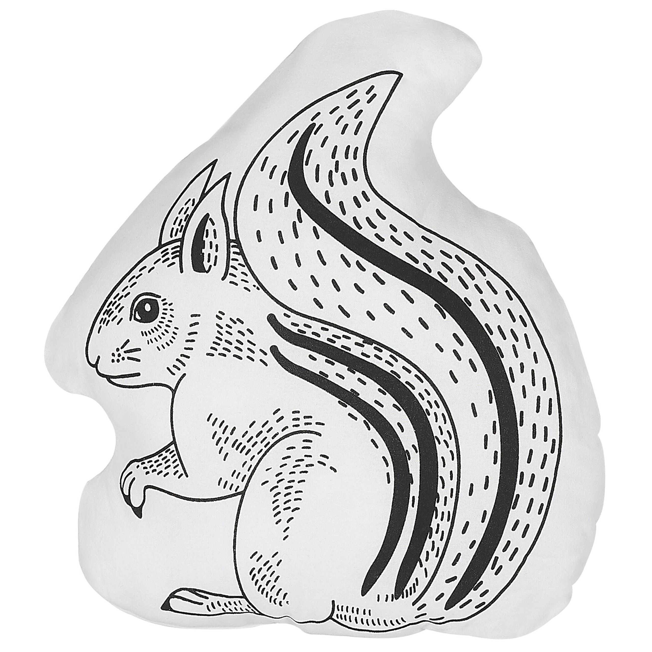 Koristetyyny KOLKATA puuvilla 42 x 48 cm Valkoinen Orava