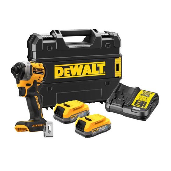 DeWalt DCF850E2T XR 18V -Iskuruuvinväännin 2x 1,7 Ah