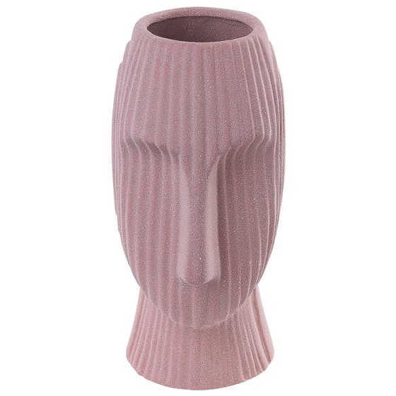 Kukkamaljakko PALLINI kivitavara 24 cm Persikka