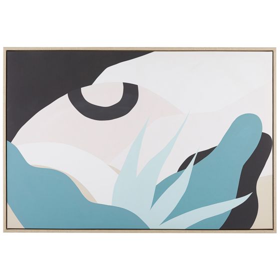 Canvas-taulu FORNEA Abstrakti aihe 63 x 99 cm Monivärinen