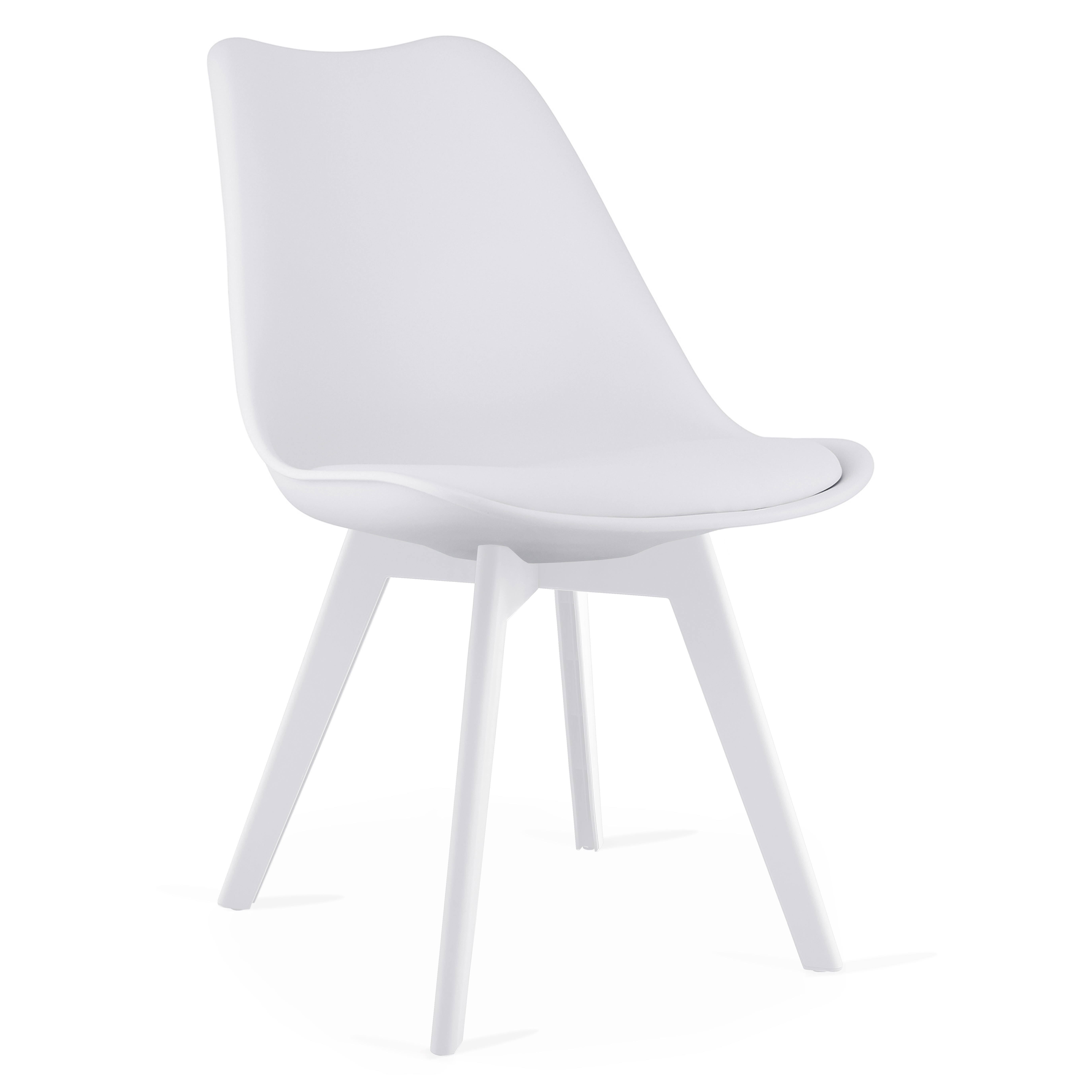 MARK-tuoli, valkoinen, valkoiset jalat (1 kpl)