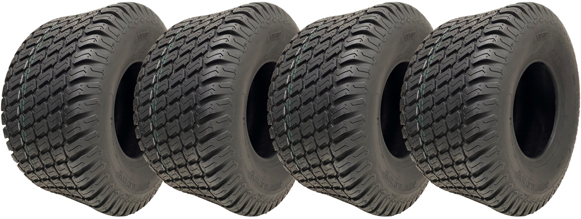18x9,50-8 ruohonleikkurin monikäyttöiset nurmikkorenkaat, 6-kerroksiset, tubeless, Wanda P332 (4 kpl:n sarja)