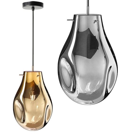 TOOLIGHT riippuva kattovalaisin APP328-1CP AMBER harmaa, 20,5x20,5x29cm