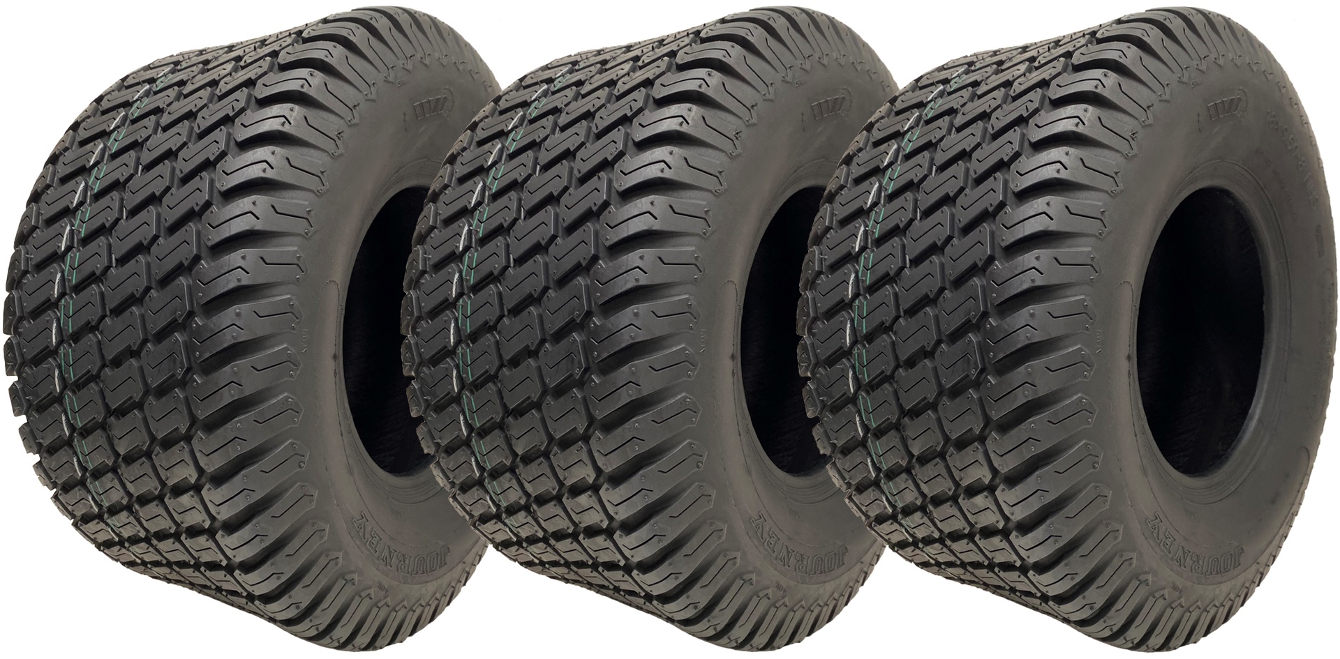 18x9,50-8 ruohonleikkurin monikäyttöiset nurmikkorenkaat, 6-kerroksiset, tubeless, Wanda P332 (3 kpl:n sarja)