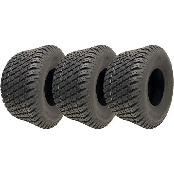 18x9,50-8 ruohonleikkurin monikäyttöiset nurmikkorenkaat, 6-kerroksiset, tubeless, Wanda P332 (3 kpl:n sarja)