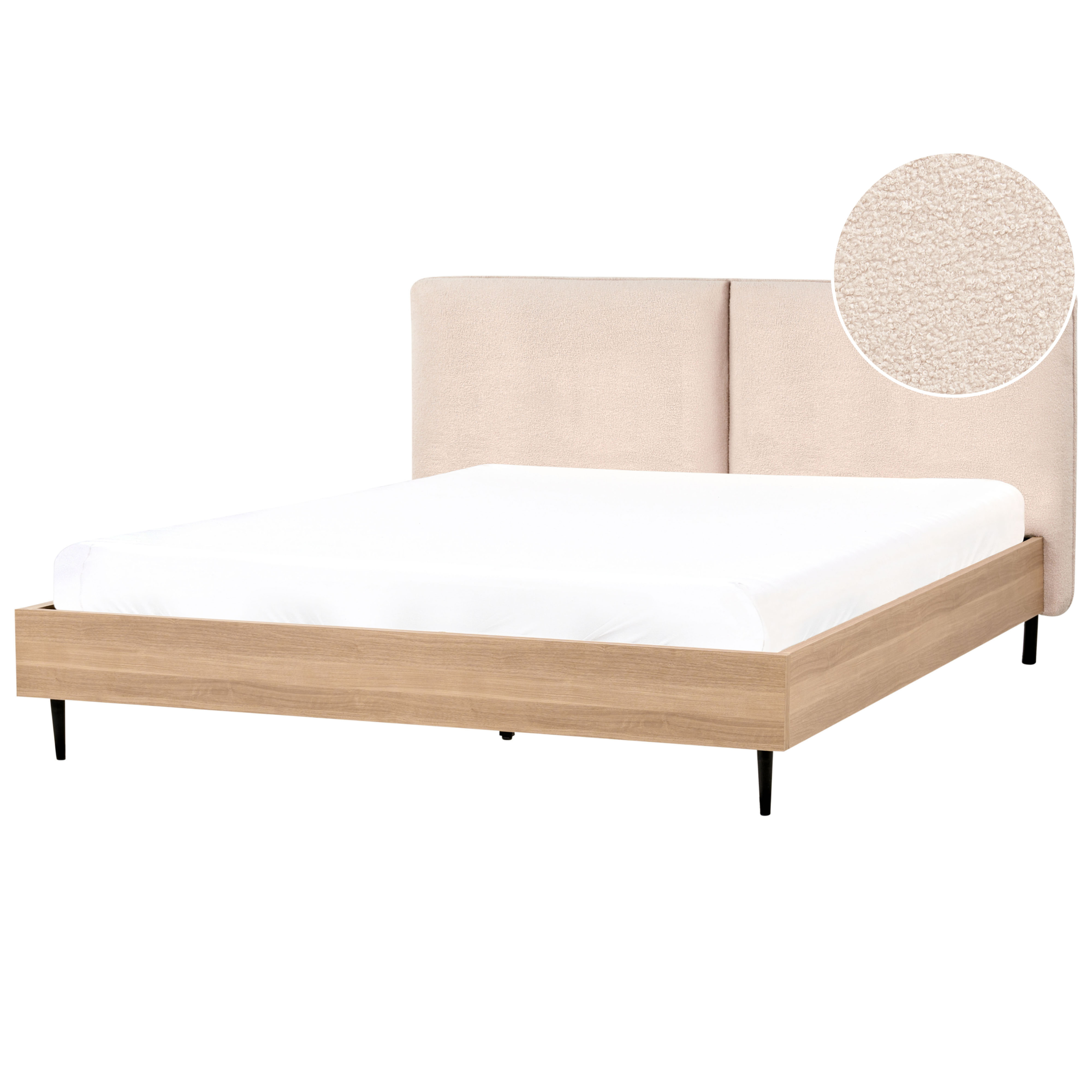 Sänky Buklee LIMANTON 180 x 200 cm Beige
