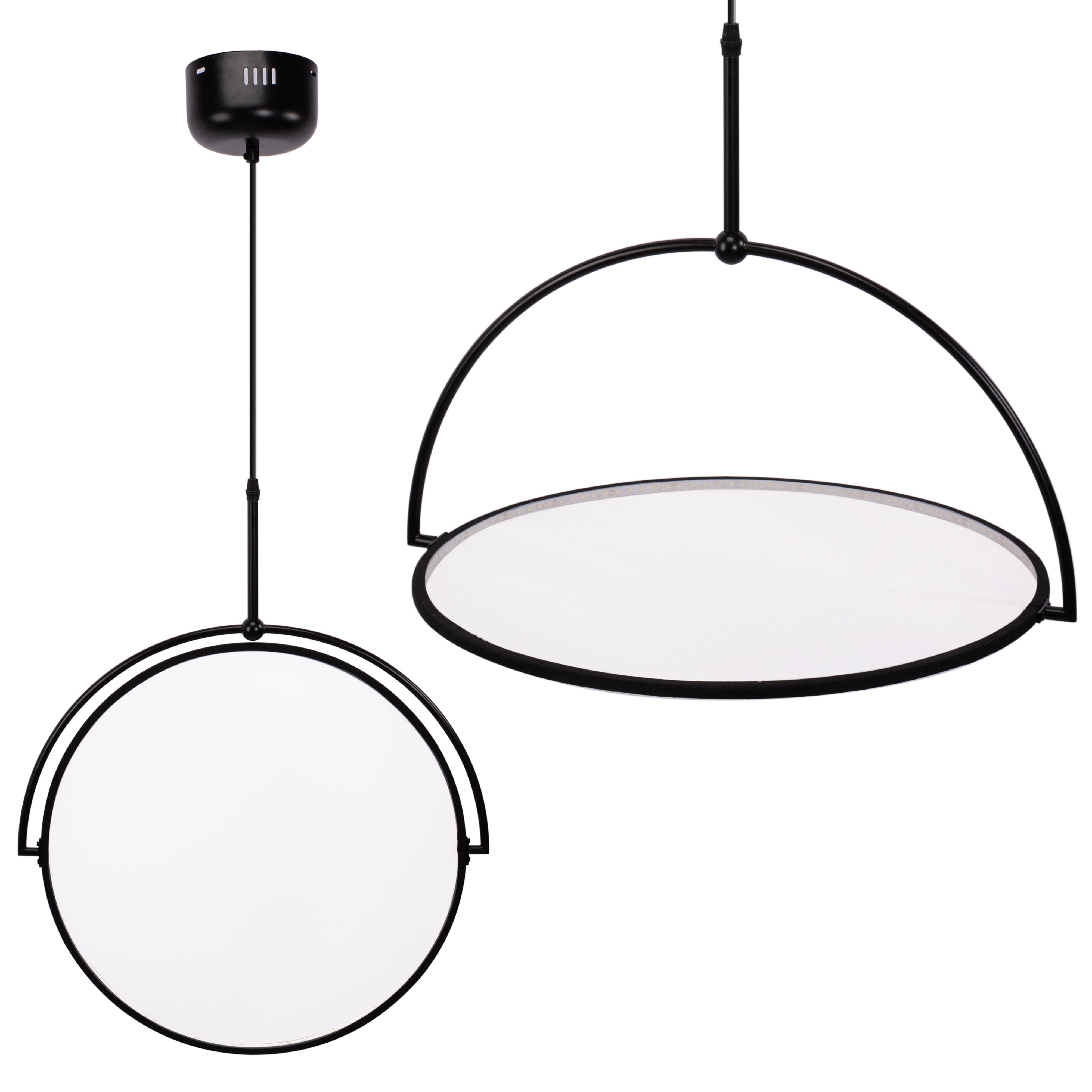 TOOLIGHT riippuva kattovalaisin LED APP1427-C musta, 50x52x50cm