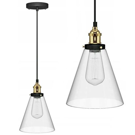 TOOLIGHT riippuva kattovalaisin APP042-1CP VERTO A läpinäkyvä, 90x10x18cm