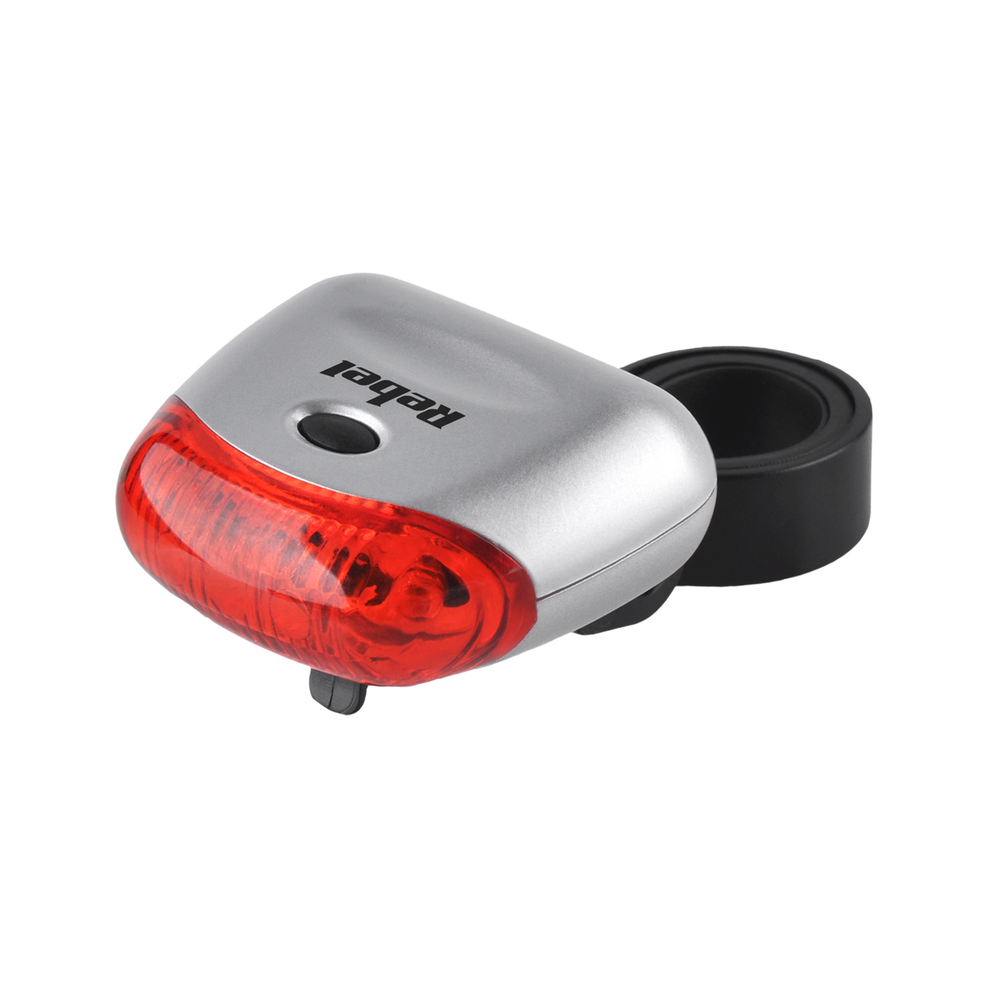 LED-takavalo polkupyörään, 3 tilaa, 2 x AAA Rebel