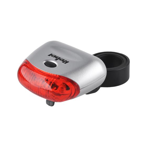 LED-takavalo polkupyörään, 3 tilaa, 2 x AAA Rebel