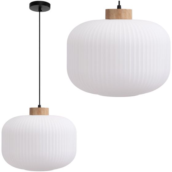TOOLIGHT riippuva kattovalaisin APP1069-CP valkoinen, 23x31x23cm