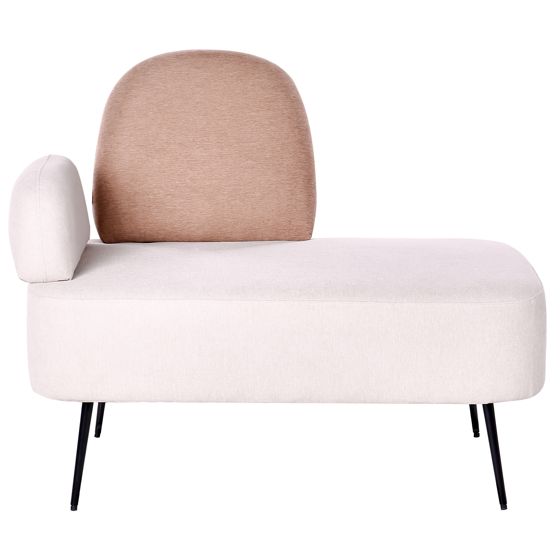 Divaani vasen ARCEY kangas Ruskea