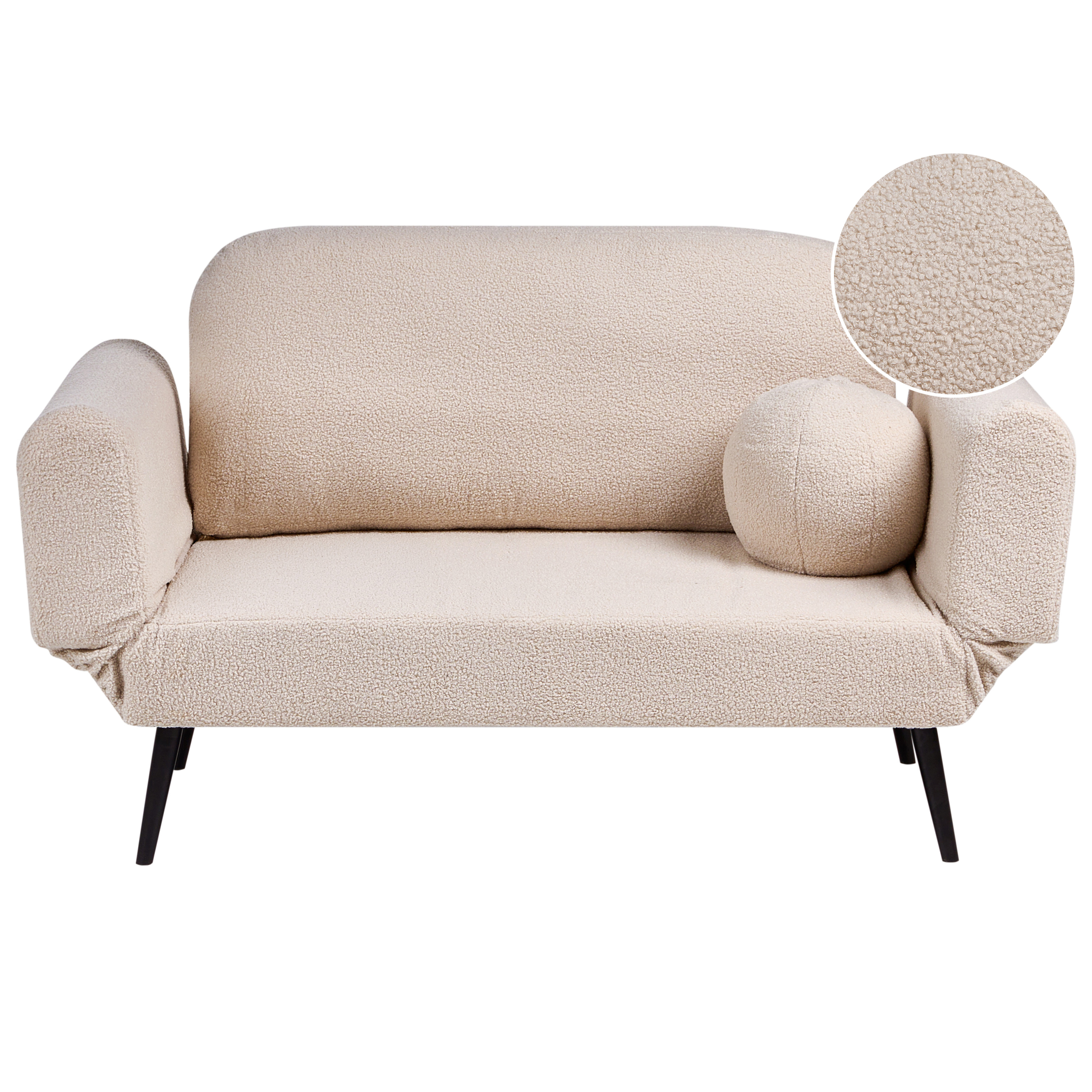 Vuodesohva 2-istuttava DOROTEA Buklee Beige