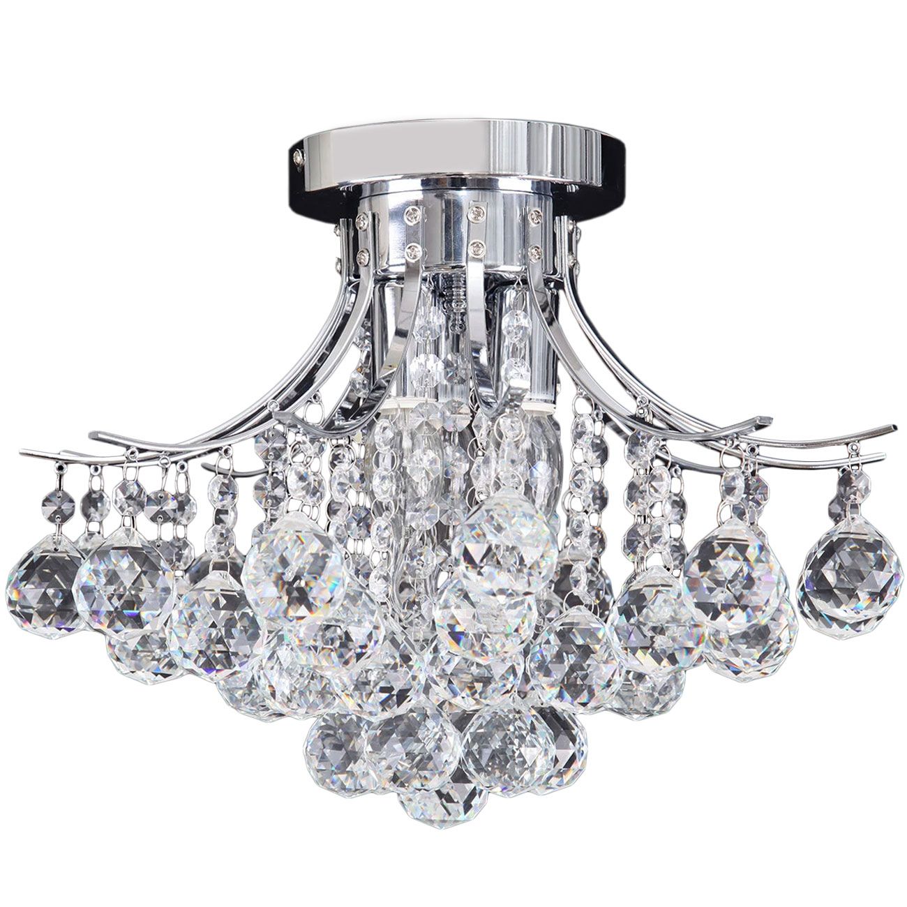 TOOLIGHT kattovalaisin APP784-3C harmaa, 40x40x40cm