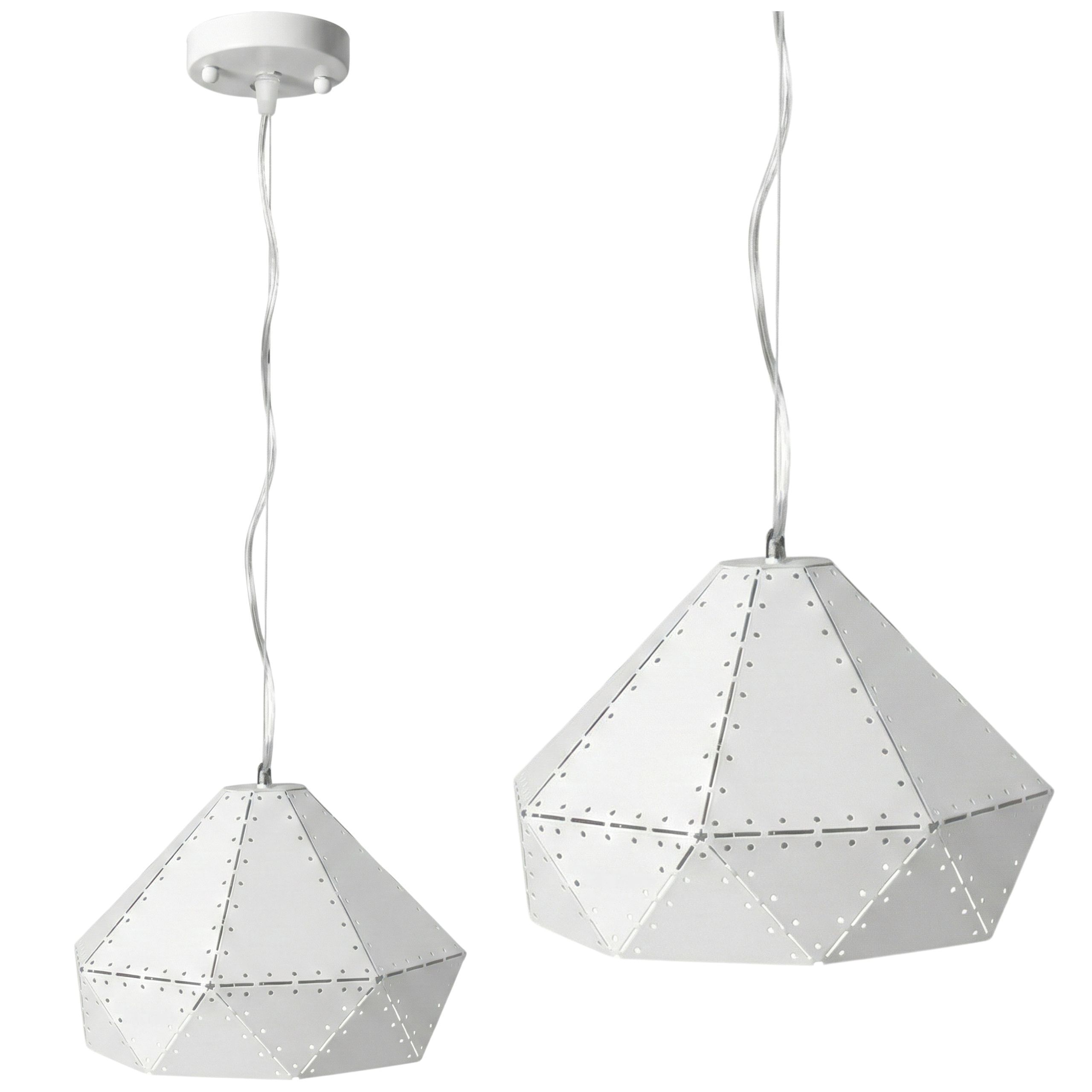 TOOLIGHT riippuvalaisin APP237-1CP Valkoinen, 18, 5x29x18, 5cm