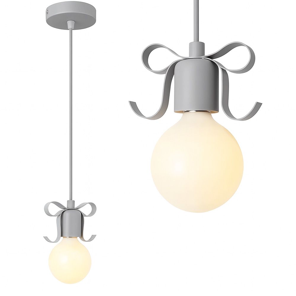 TOOLIGHT riippuvalaisin APP188-1CP NARNI harmaa, 13X13X80CM