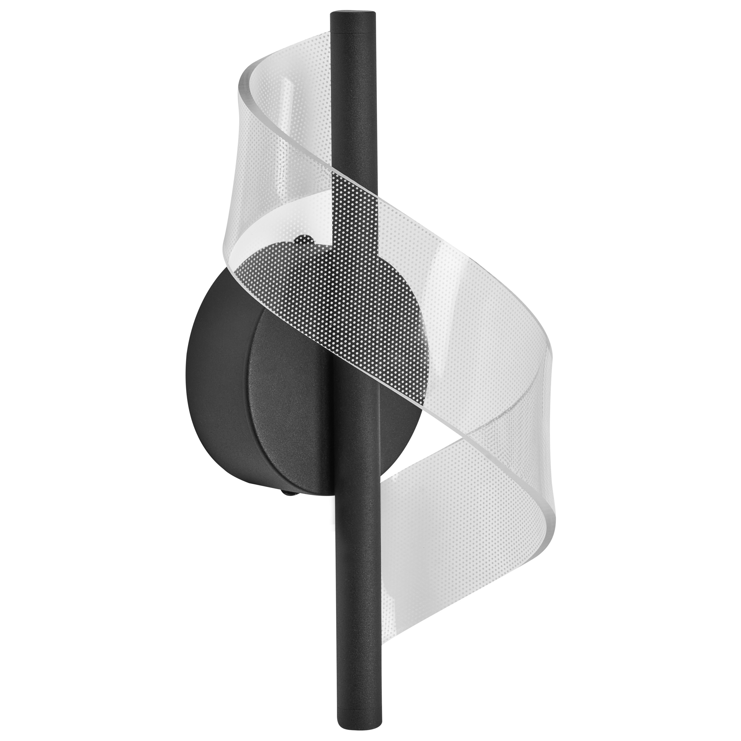 LED-seinävalaisin SARELA metalli Musta