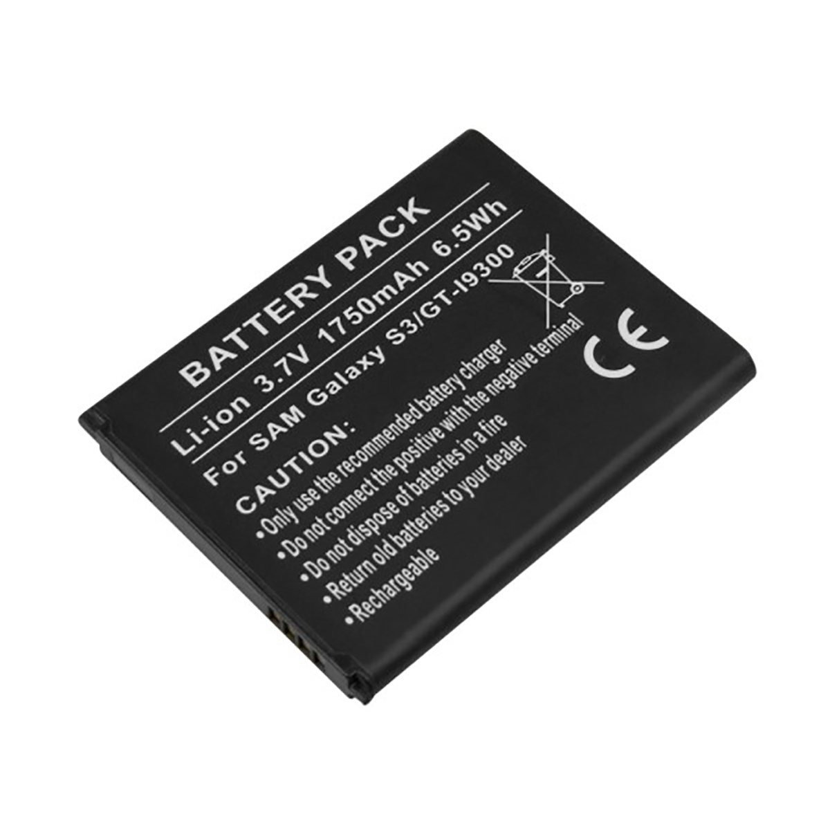 Akku Samsung Galaxy S3 GT-I9300 Li-ion 3.7V 1750mAh 6.5Wh