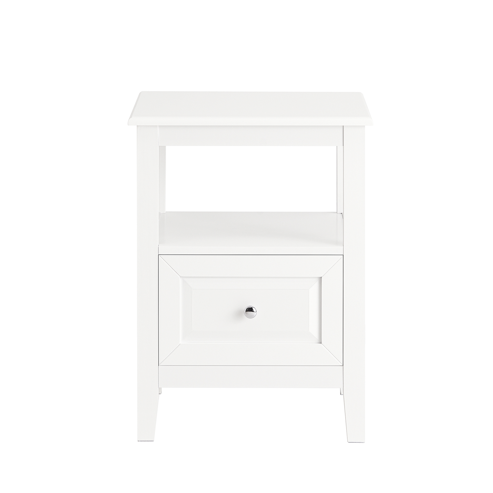 SoBuy yöpöytä lipasto FBT131-W luonnonvalkoinen 45x35x60cm