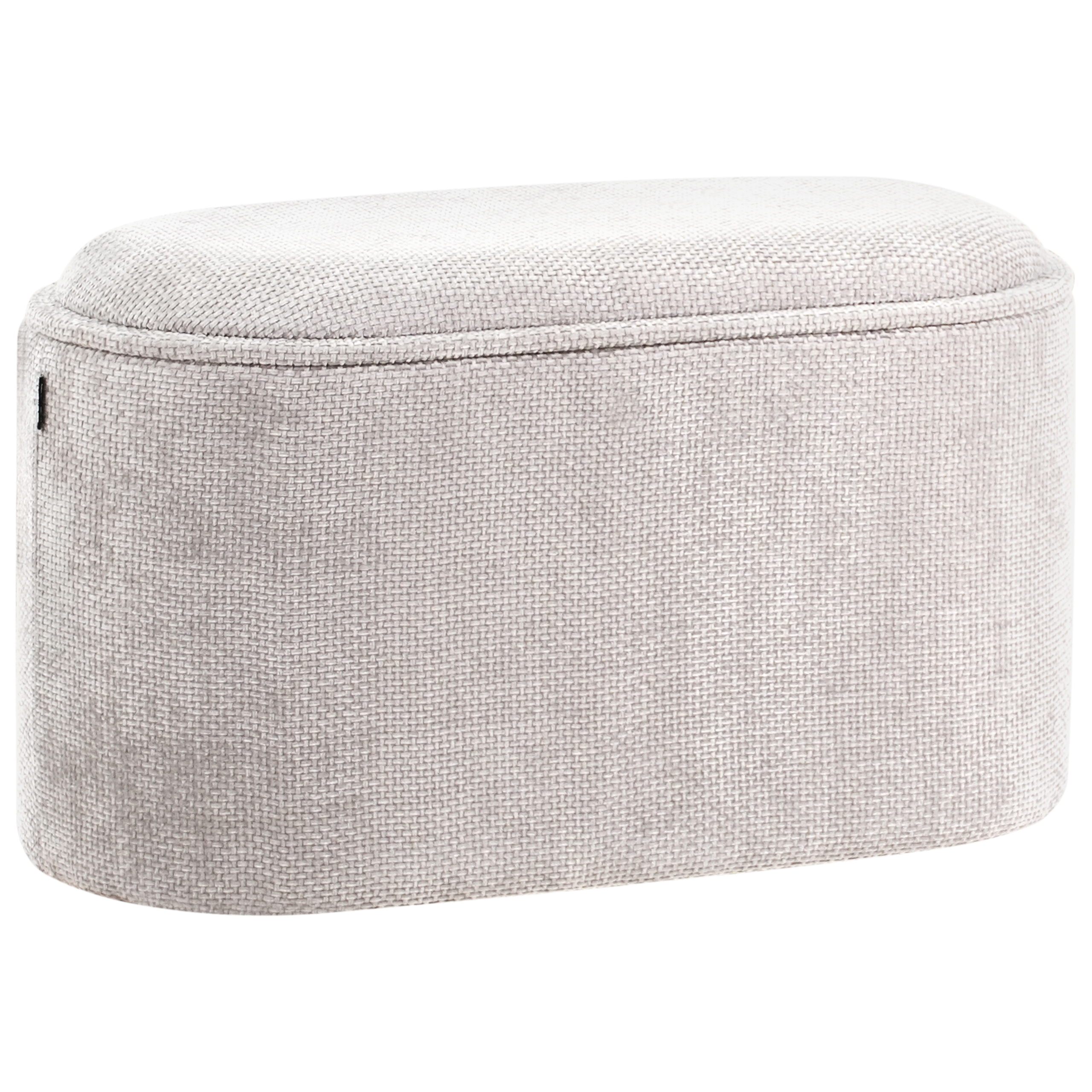 Säilytyspenkki ARTAS chenille Harmaa