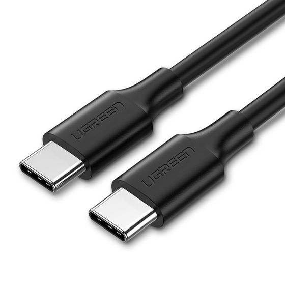 USB-C-kaapeli lataukseen ja tiedonsiirtoon 3A 1,5m musta