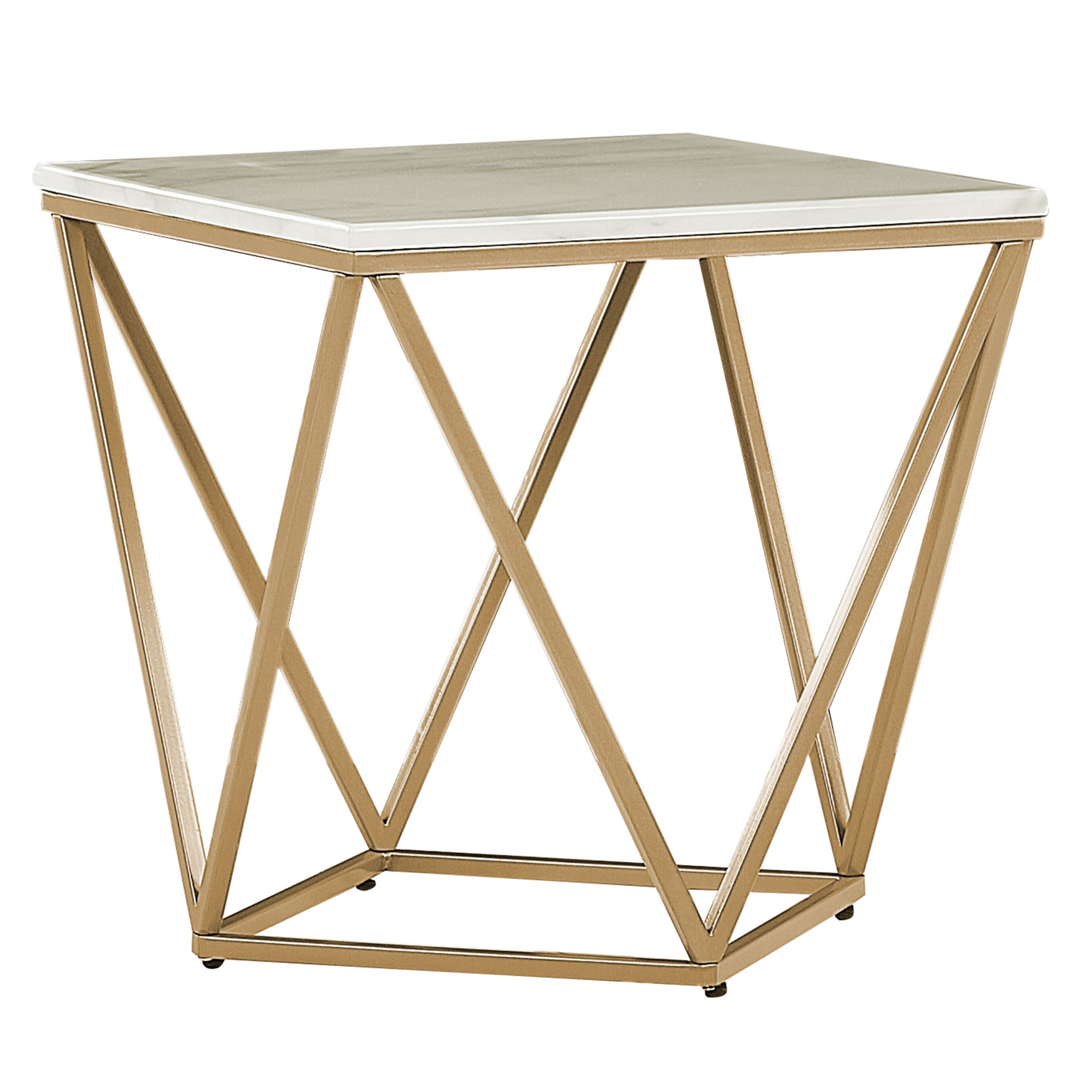 Sivupöytä MALIBU Beige marmorikuvio