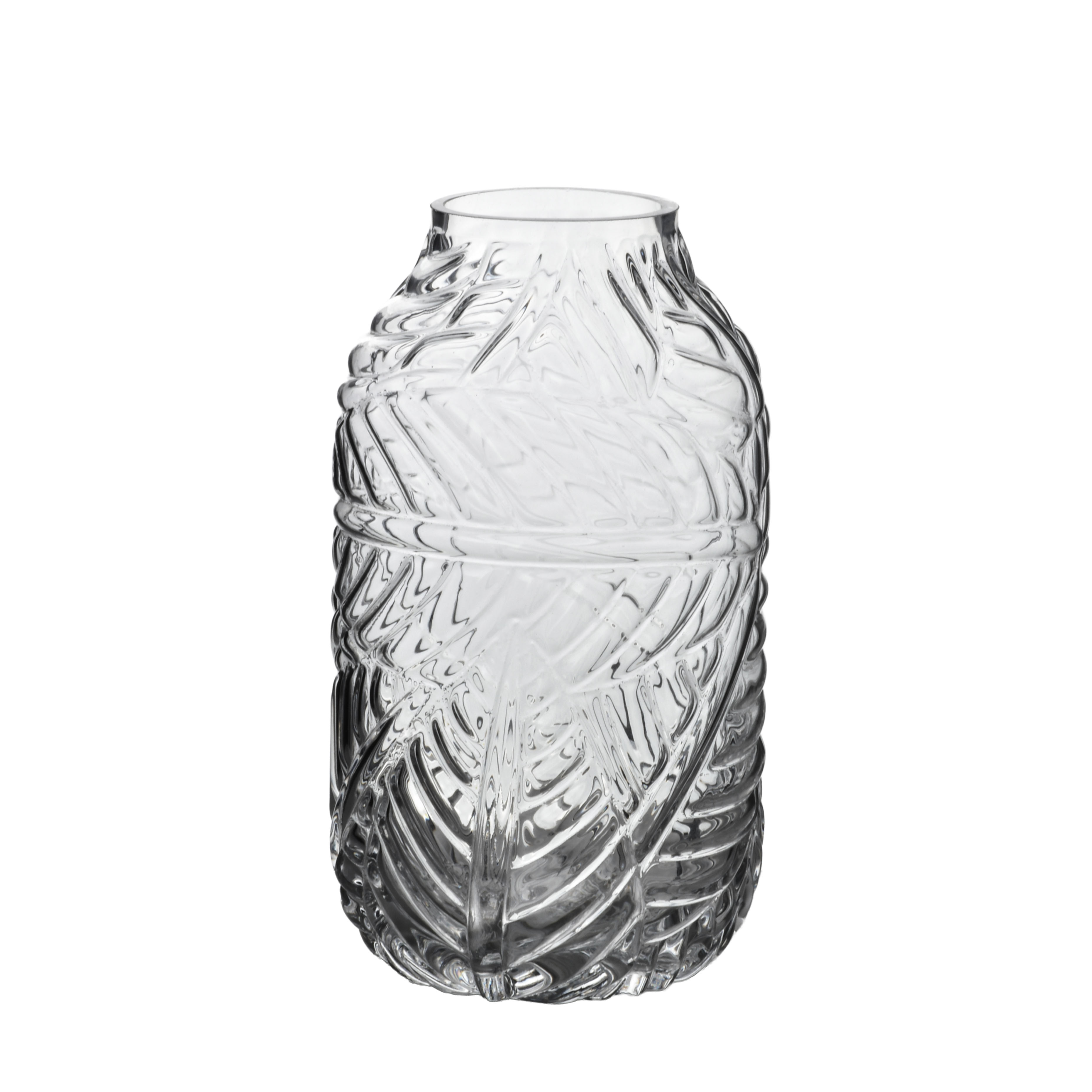 Maljakko lasi Serenite Serenite 12x7x23 cm kirkas 1kpl