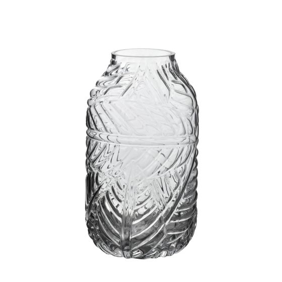 Maljakko lasi Serenite Serenite 12x7x23 cm kirkas 1kpl