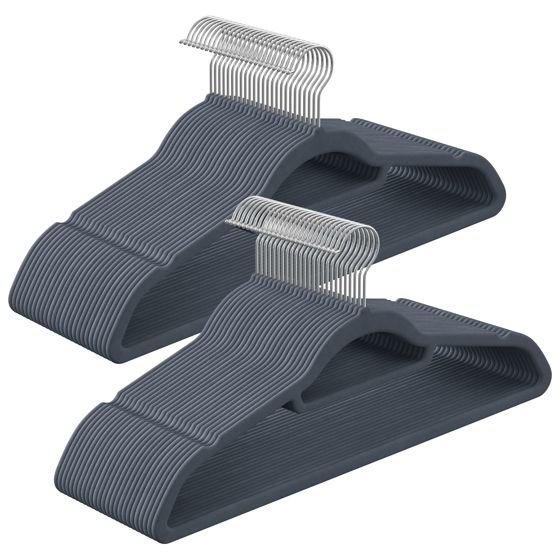 Samettihenkarit, harmaa 20 szt, CRF20VX