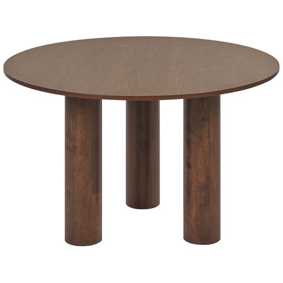 Ruokapöytä ORIN Tumma saarniviilu 120 cm 120 cm