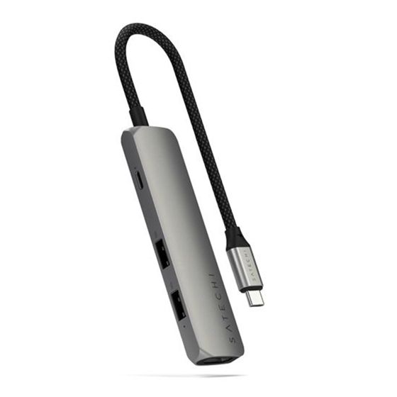 Hub USB-C Slim Multiport 4-in-1 4K Power Delivery 100W