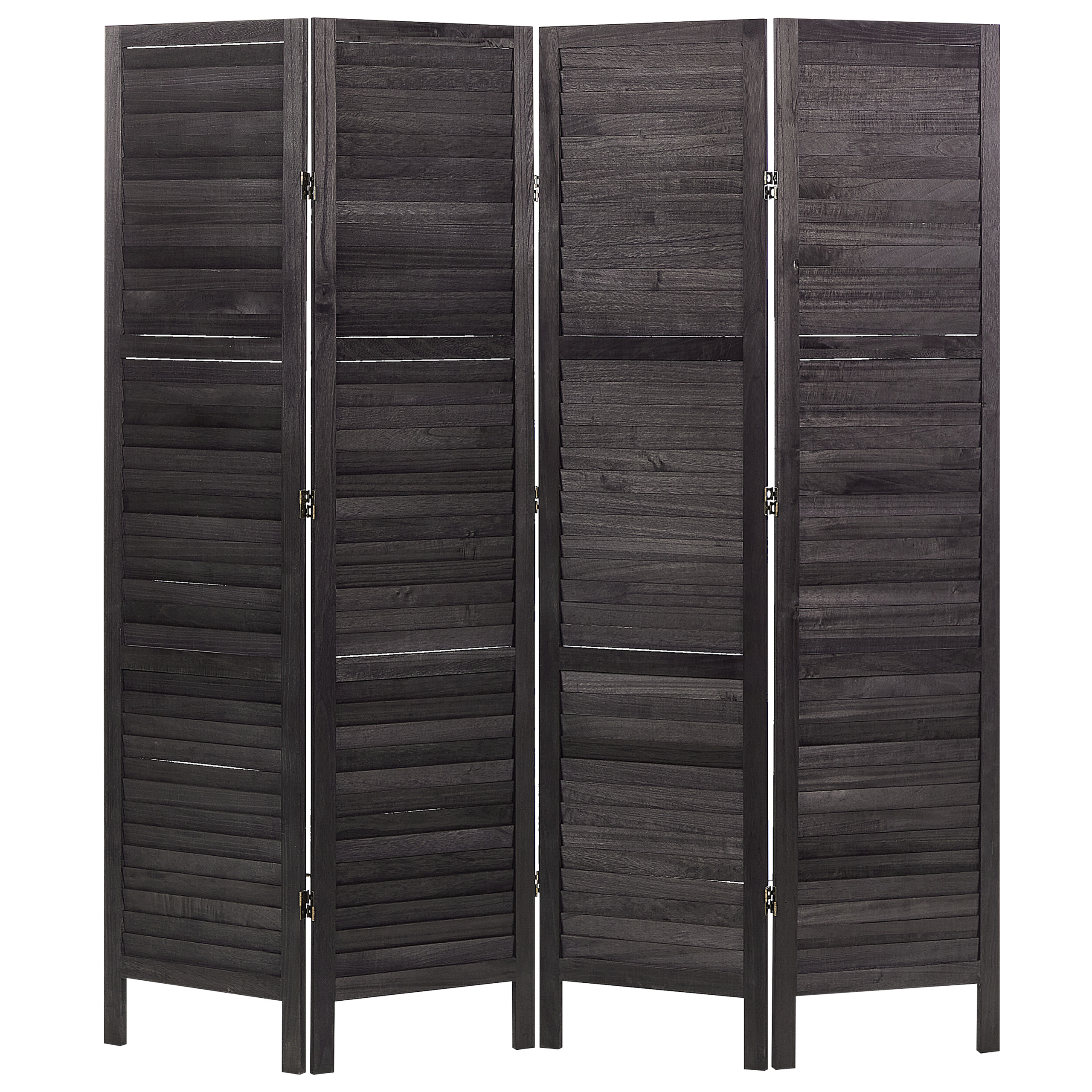 Tilanjakaja 4 paneelia AVENES Tummanruskea 163 cm 170 cm