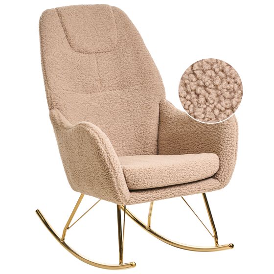 Keinutuoli GULSELE buklee Beige