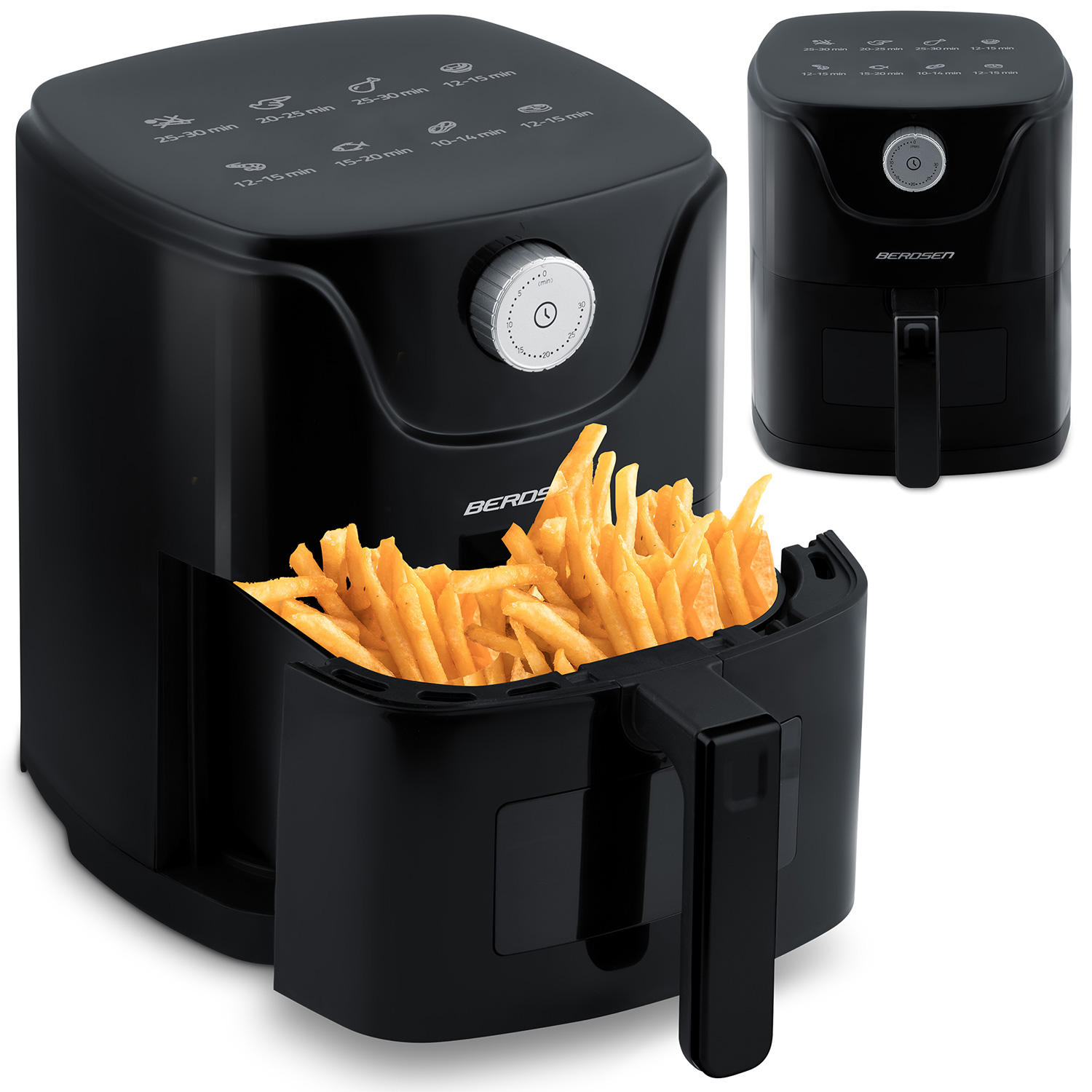 Berdsen BD-654 musta airfryer