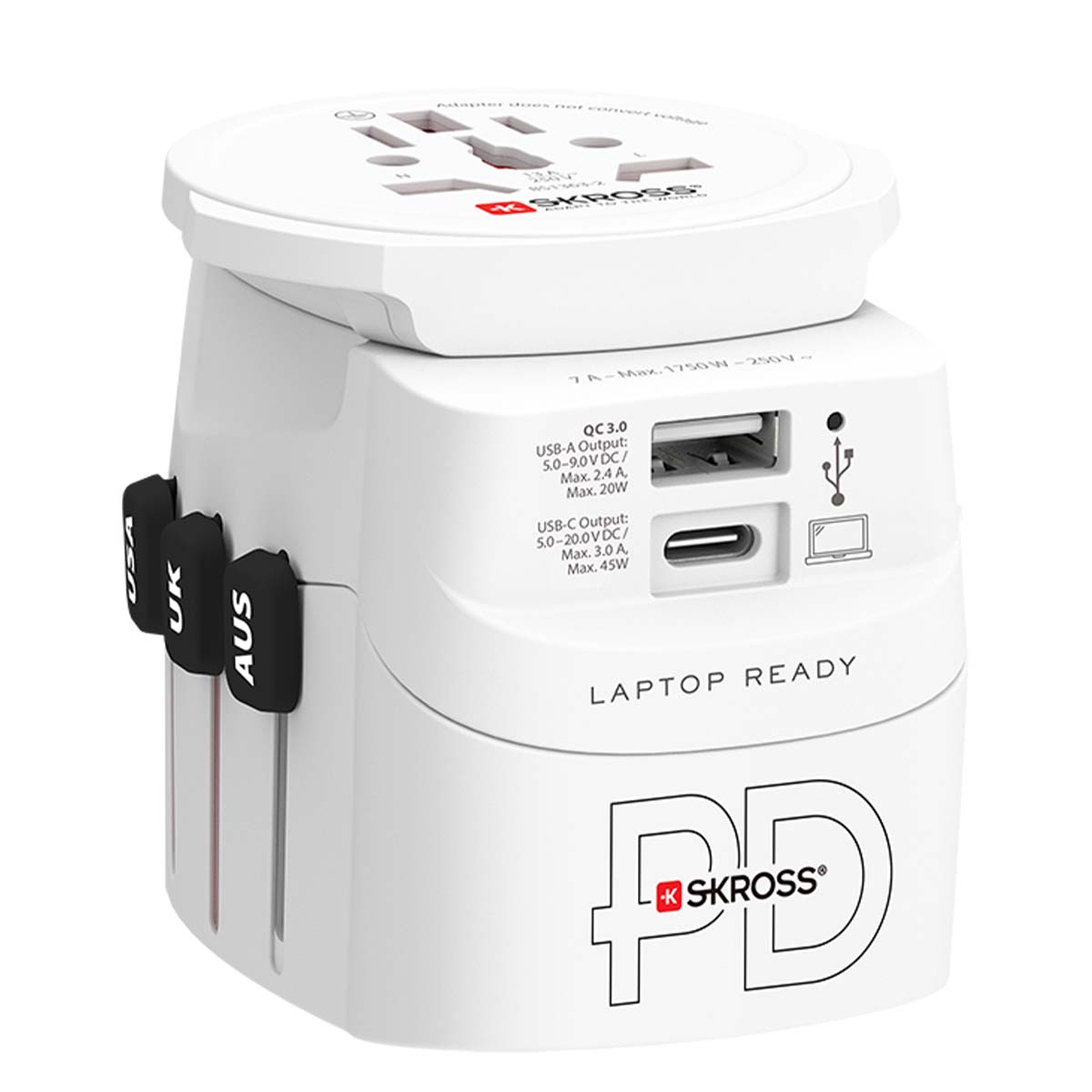 Matkasovitin Pro Light 45W USB/USB-C PD Universaali