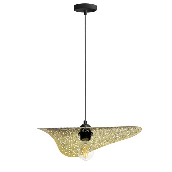 TOOLIGHT riippuvalaisin APP1467-1CP Musta-kulta, 33x36x5cm