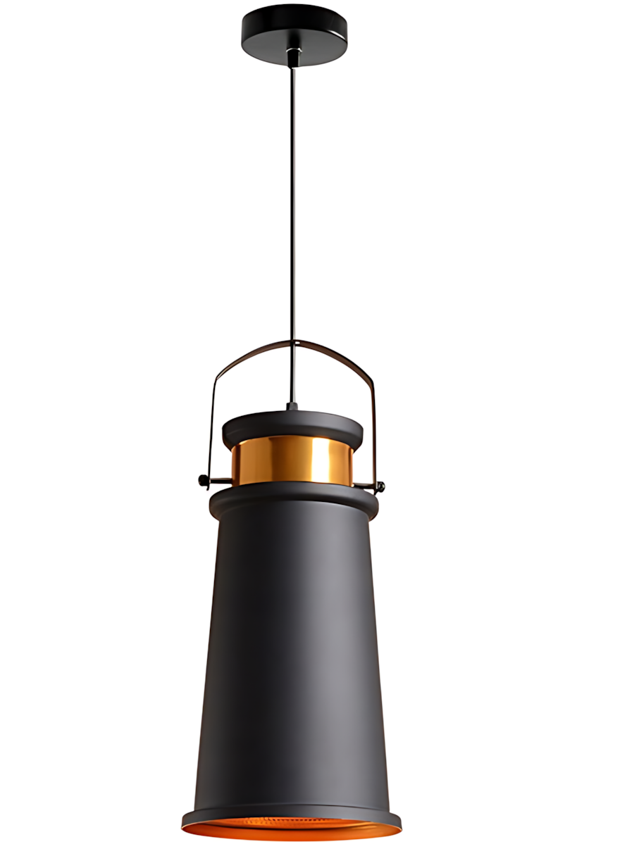 TOOLIGHT riippuva kattovalaisin APP173-1CP ASTI A musta, 90x20x125cm