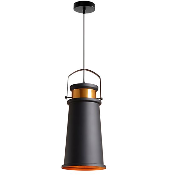 TOOLIGHT riippuva kattovalaisin APP173-1CP ASTI A musta, 90x20x125cm