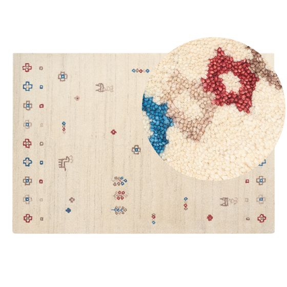 Matto SULUCA Beige 160 x 230 cm villa Gabbeh-matto