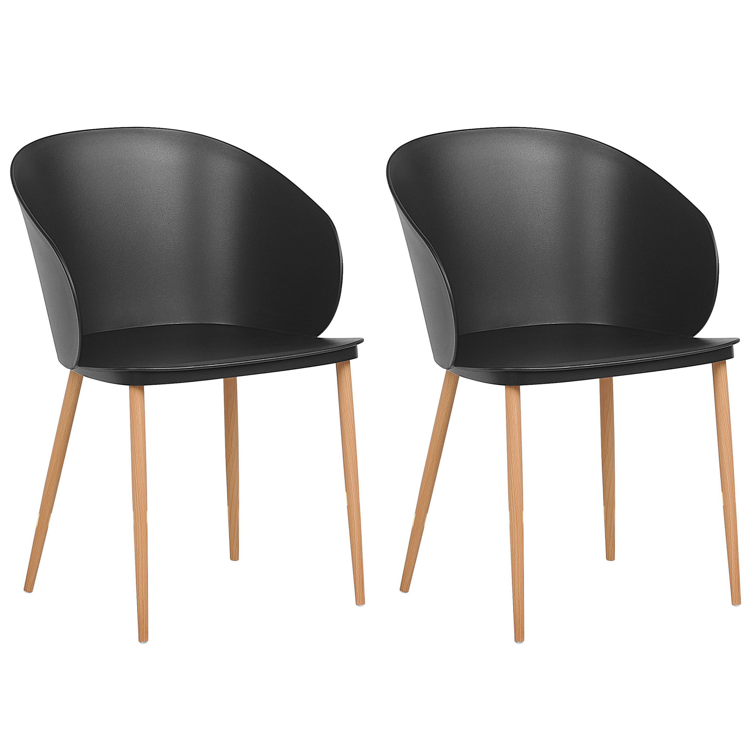 Ruokatuolisetti 2 kpl BLAYKEE Musta