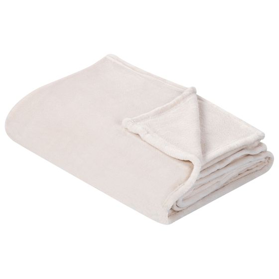 Torkkupeitto BAYBURT 200 x 220 cm Luonnonvalkoinen