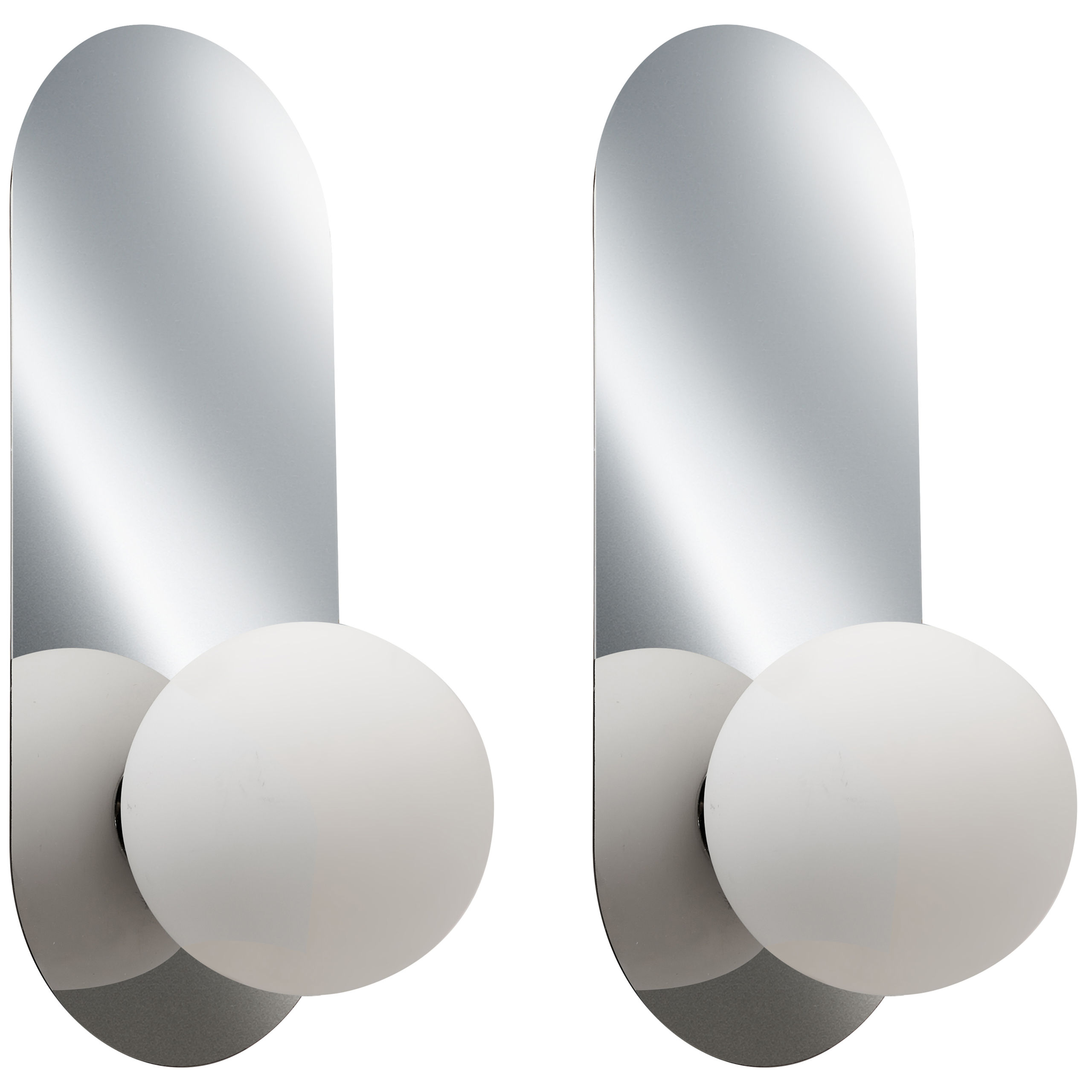 Seinävalaisinsetti 2 kpl LEISI Hopea