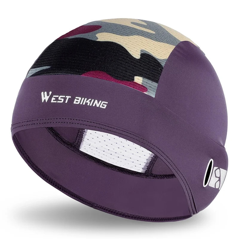 Kesäpäähine UV-suojalla, jäähile-silkkiä, violetti