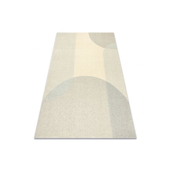 FLUX villamatto- Geometrinen loft beige / harmaa