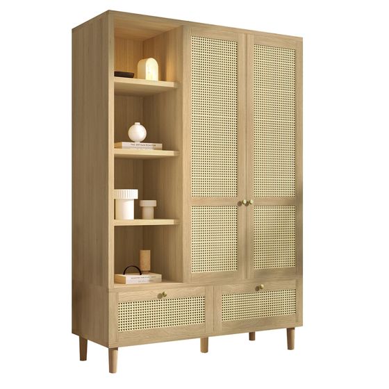 Vaatekaappi 180x120x50 cm,tammi