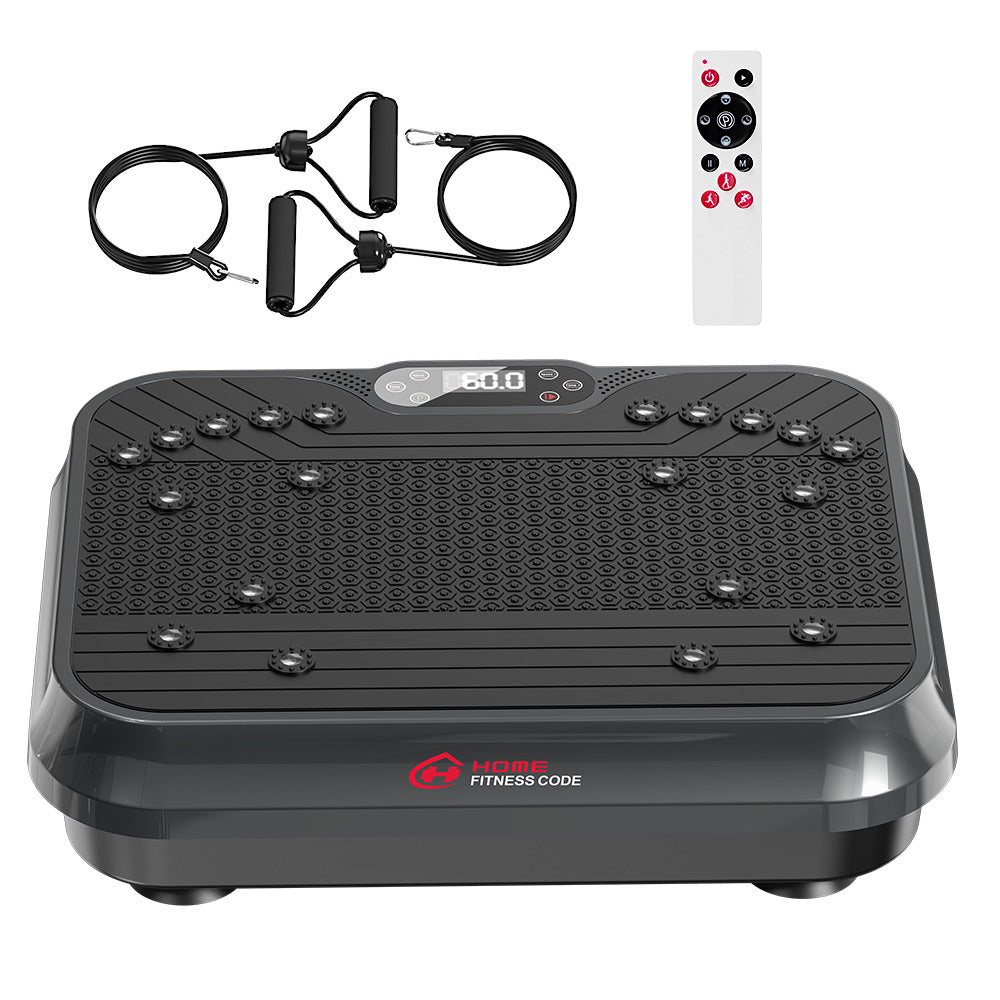 Kuntoilu Värähtelylevy F1 kotiharjoitteluun 250 intensiteettitasoa lihashuoltoon ja kunnon kehittämiseen